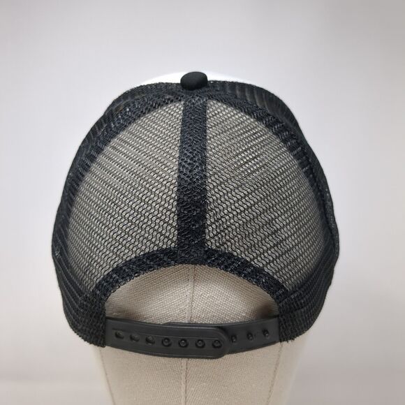 Nobody Messes With Jesus Snapback Rope Trucker Hat Black OSFA Mesh Back - Picture 5 of 8